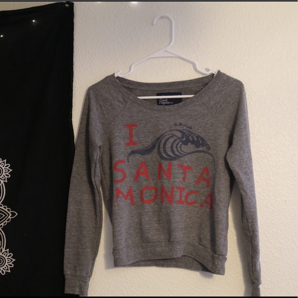 Grey Santa Monica Crewneck